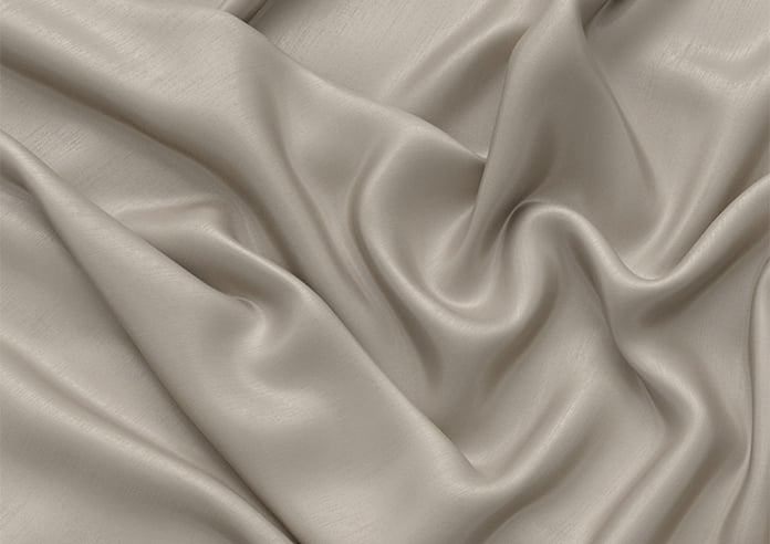 Akoya Faux Silk, Lustre Tarnished Grey - Motorised Roman Blind - Image 4